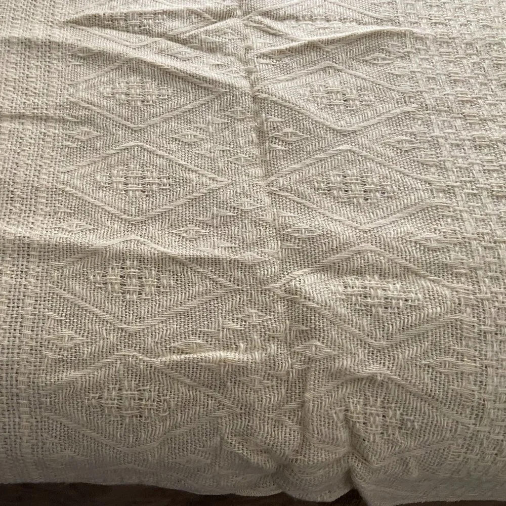 Vtg NWOT Biederlack Knit Throw Blanket Wrap 48